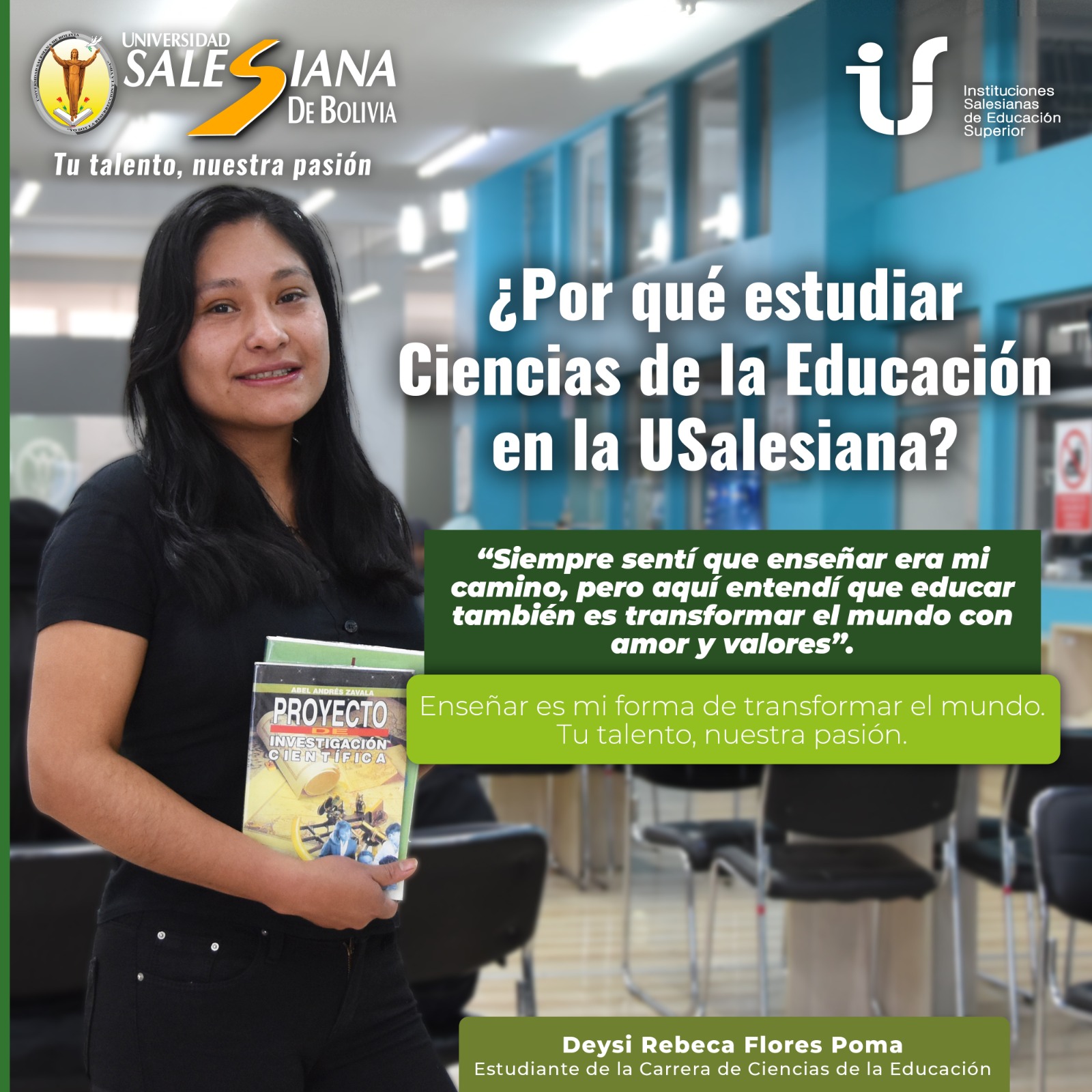 ¿Por qué estudiar Ciencias de la Educación?