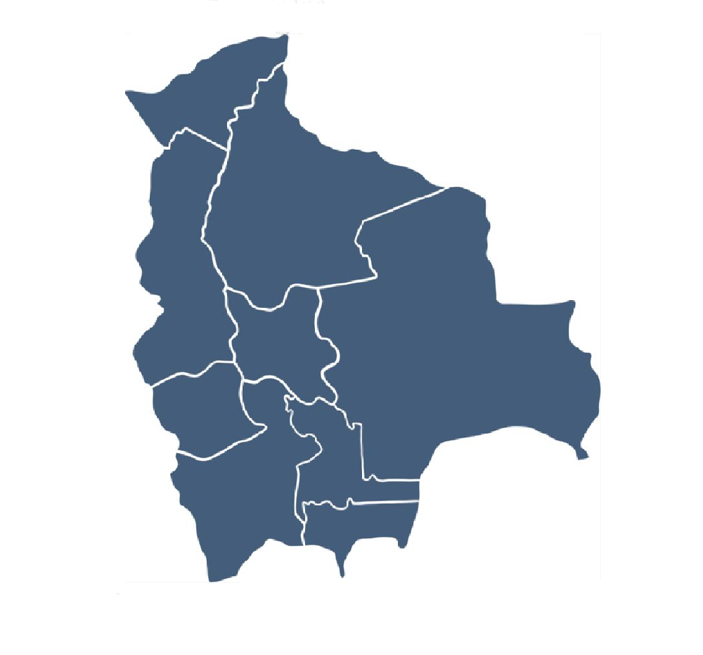 Mapa de Bolivia